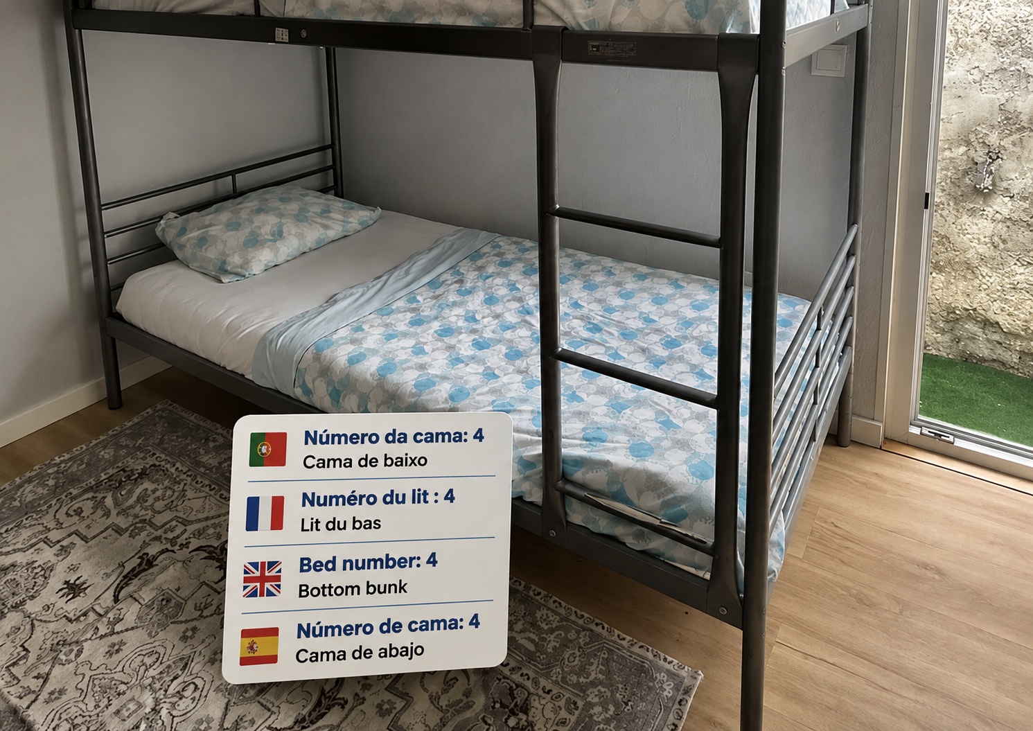 Quarto 1 · Cama 4